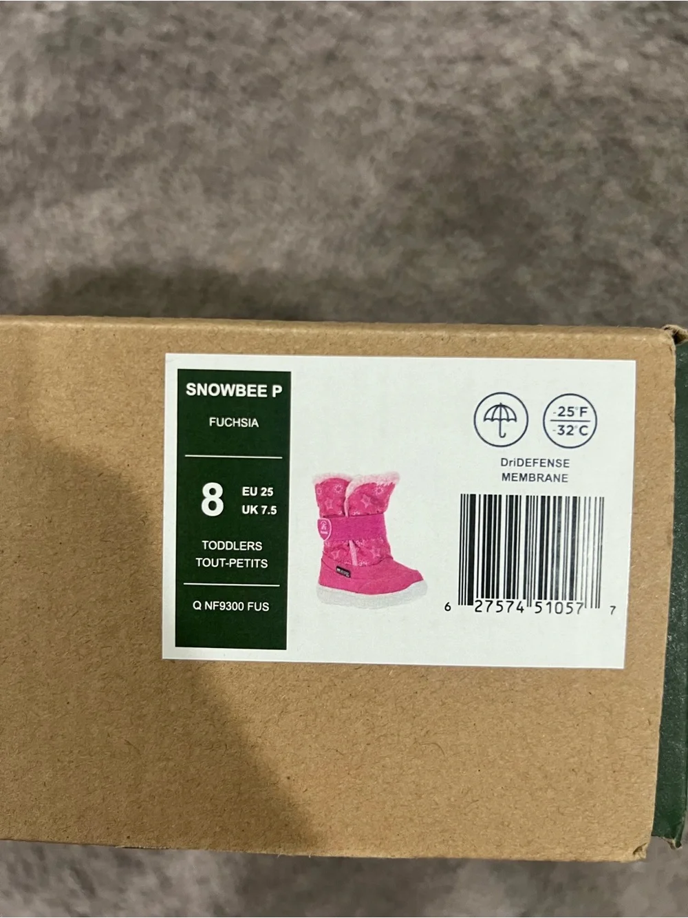 Kamik Pink Kids Snow Boots